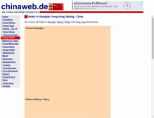 Tablet Screenshot of hotels.chinaweb.de