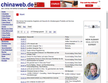 Tablet Screenshot of markt.chinaweb.de